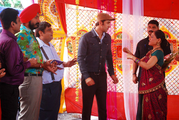 ranbir kapoor on location of taarak mehta ka ooltah chashmah 6