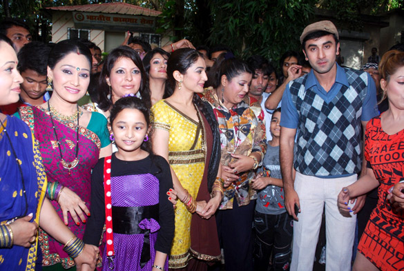 ranbir kapoor on location of taarak mehta ka ooltah chashmah 7
