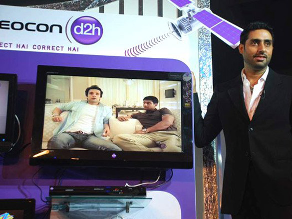 abhishek bachchan announced as the brand ambassador of videocon d2h 2