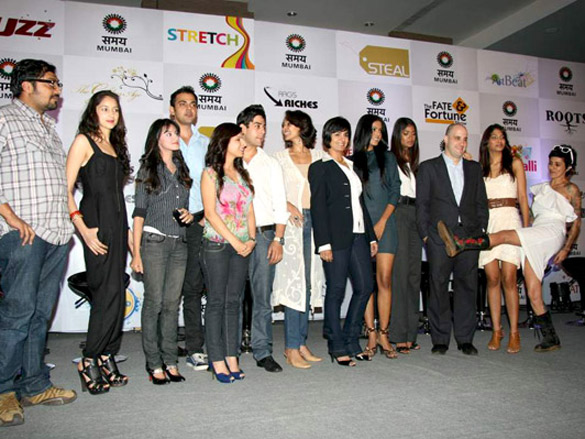 celebs grace sahara samays new look launch 4