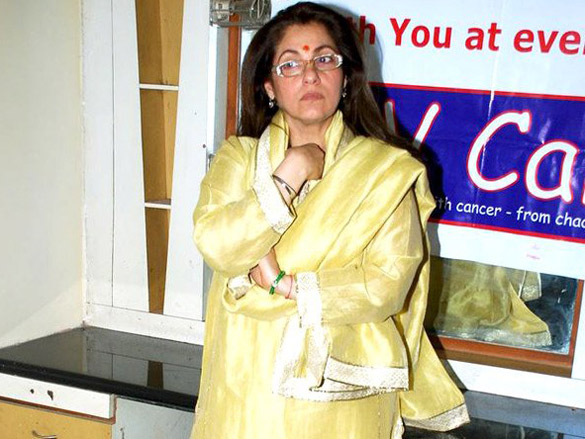 dimple kapadia with ngo kids at cancer prevention event 9