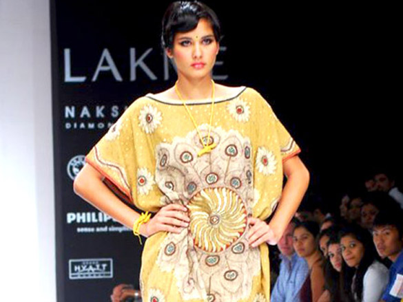 models walk the ramp at sashikant naidus show at lakme fashion week 2010 3