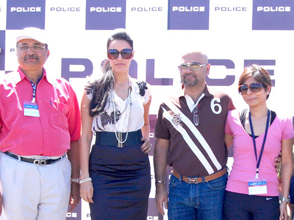 neha dhupia unveils police timepieces new collection of watches 6