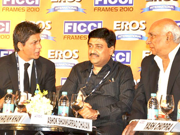 shahrukh katrina kaif and karan johar at ficci frames 2010 inaugural session 7