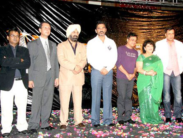 sunil shetty and madhur launch ab meri baari 3