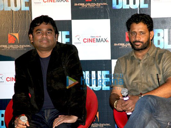 a r rahman and resul pookutty unveil the first look of blue 10