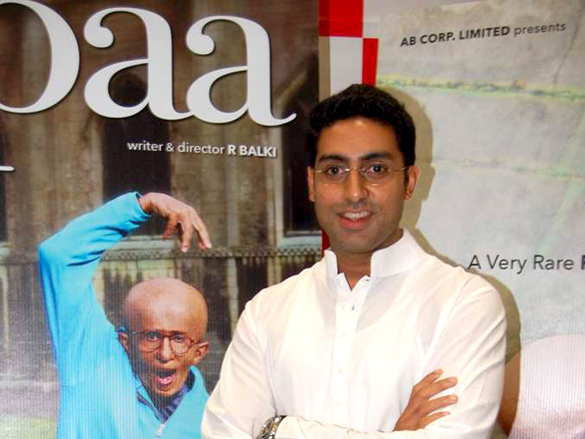 abhishek bachchan promotes his film paa at the big 92 7 fm studios 10