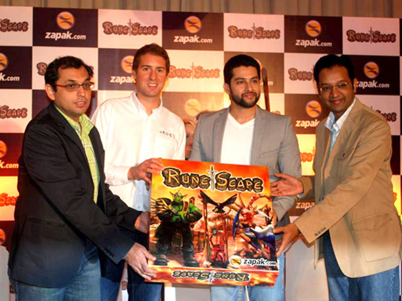 aftab shivdasani launches game for zapak 2