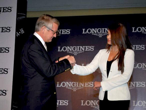 aishwarya at the longines retrograde collection launch 8