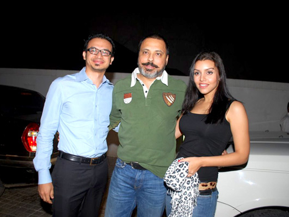 akshayneha and sameera at de dana dan screening 20