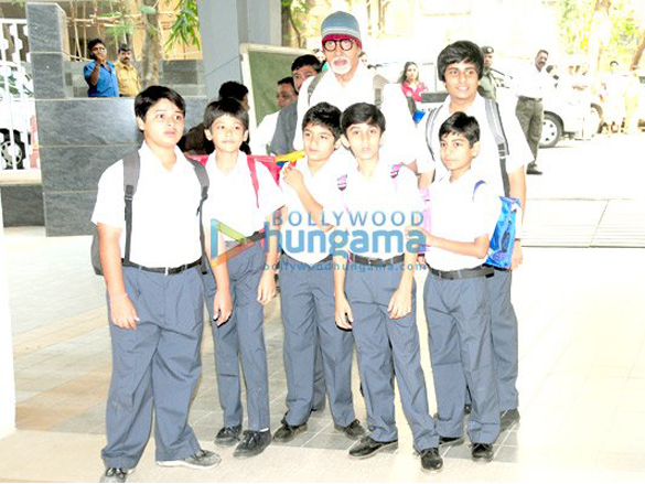 amitabh bachchan and vidya balan interact with students of jamnabai narsee school 2