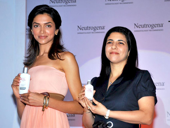 deepika endorses neutrogena products 3