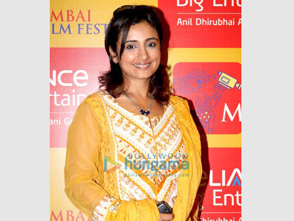divya dutta at press conference of haat at mami festival 2