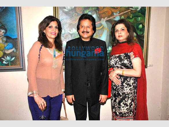 pankaj udhas inaugurates bratin khans exhibition 5