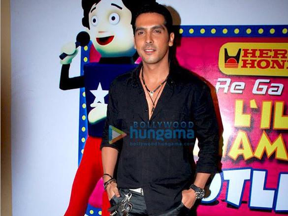 zayed khan promotes blue 3