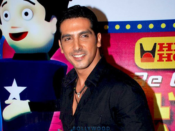 zayed khan promotes blue 4