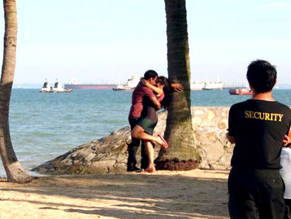 on the sets of de dana dan 3