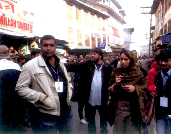 on the sets of lamhaa 22