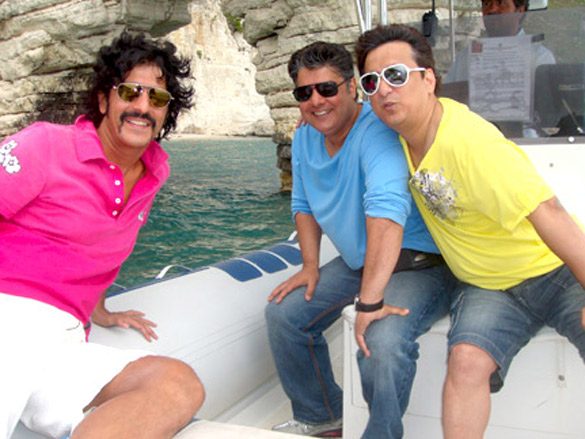 on the sets of housefull 4