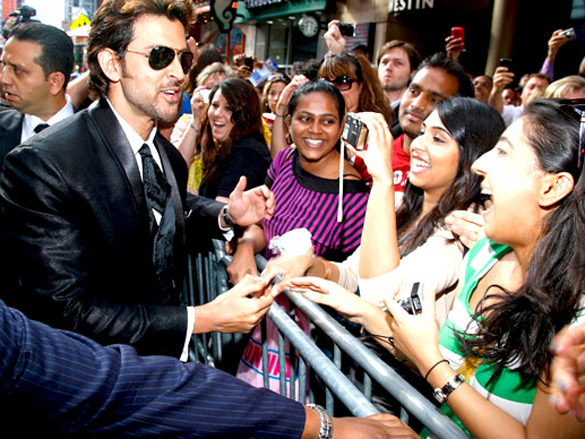 hrithik at the new york premiere of kites 13