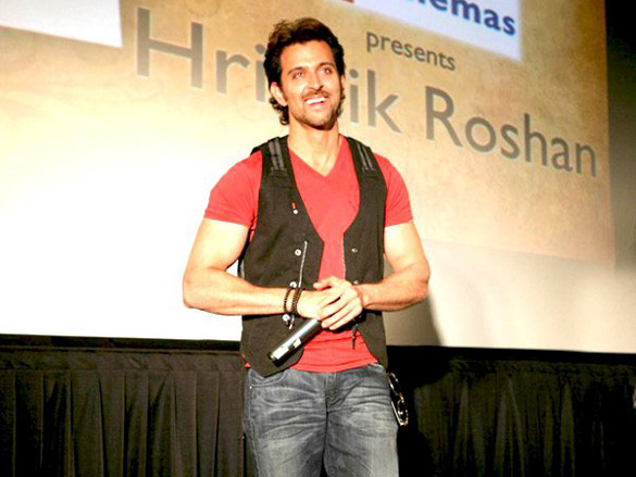hrithik roshan promotes kites at big cinemas manhattan 2