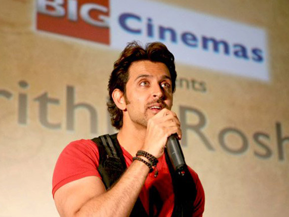 hrithik roshan promotes kites at big cinemas manhattan 3