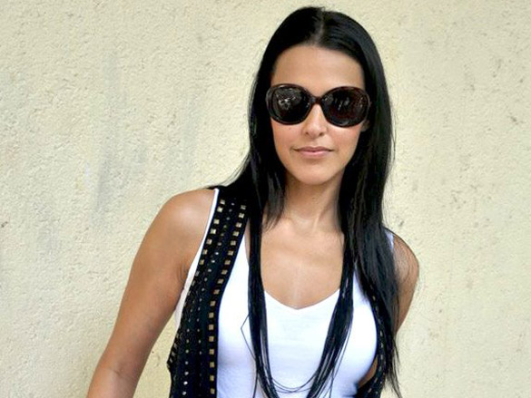 neha dhupia at axn action awards media meet 7