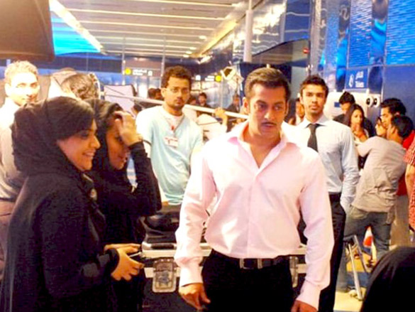 on the sets of dabangg 4