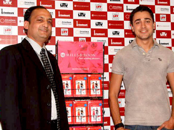imran khan launches mills and boon book to promote i hate luv storys 5