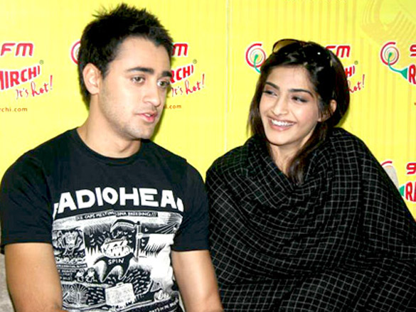promotion of i hate luv storys at radio mirchi 98 3 fm 3