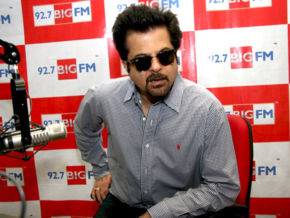 anil kapoor on 92 7 big fm to promote his latest home production aisha 4