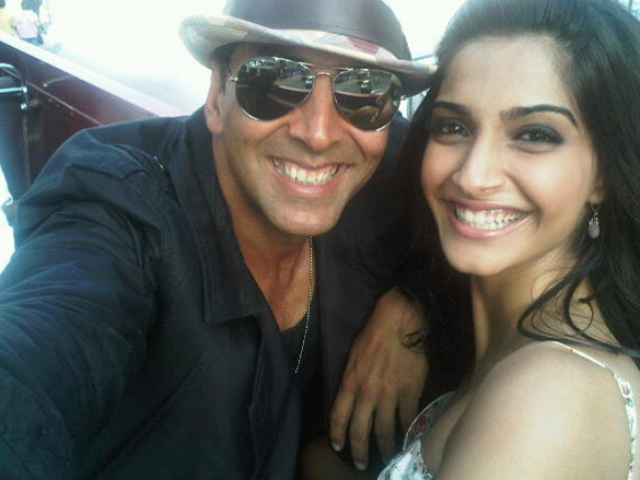 on the sets of thank you 10
