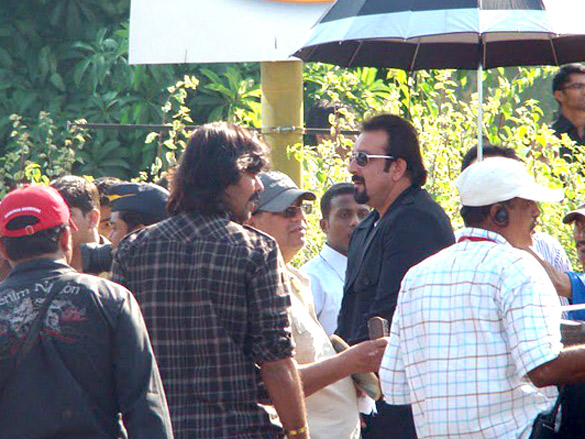 on the sets of knock out