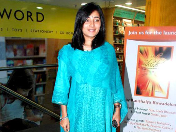 smita jaykar with leela bhansali at road to shirdi book launch 9