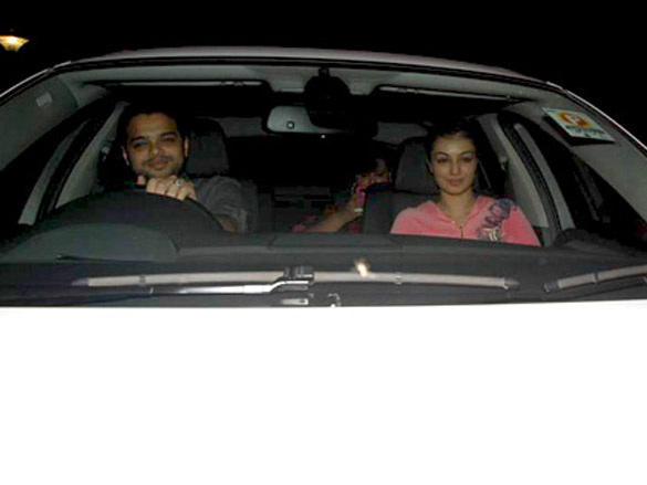 shahid and ayesha at paathshaala films screening at yashraj 8