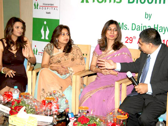diana hayden at fortis bloom ivf clinic launch 2