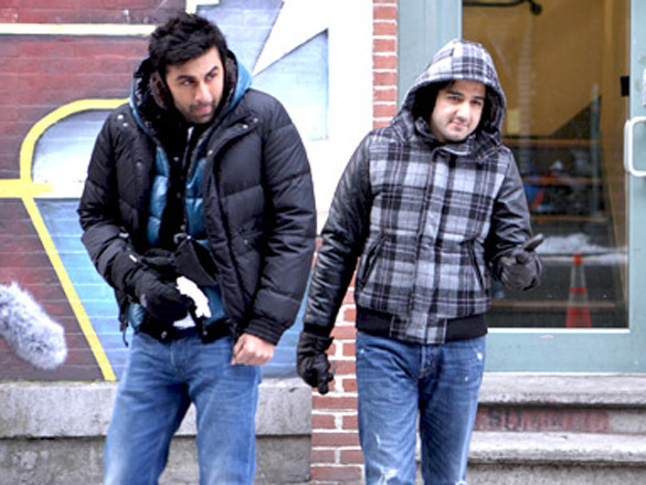 on the sets of anjaana anjaani 4