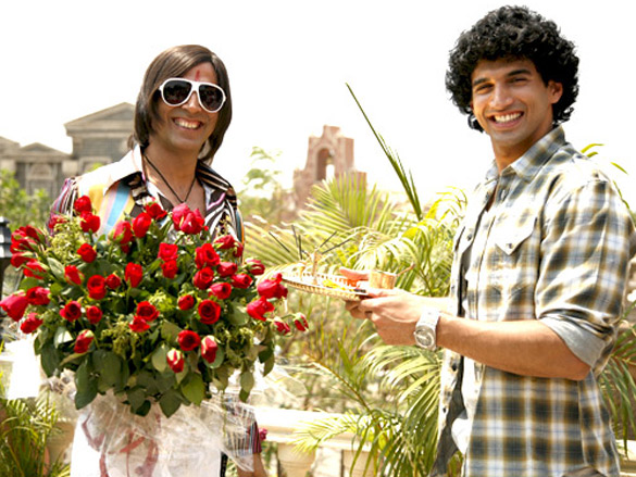 on the sets of action replayy 22