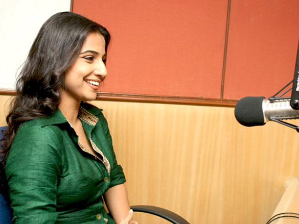 vidya and rani promote no one killed jessica at radio city 91 1 fm 3