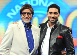 Big B,Abhishek shoot Bingo’s first episode at last minute