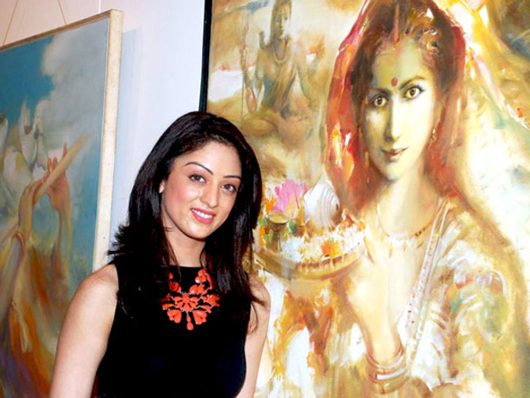 sandeepa dhar of isi life mein at prithvi sonis art exhibition 5
