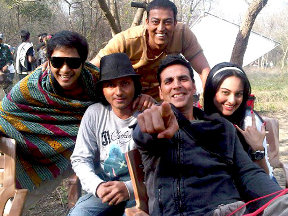 on the sets of joker