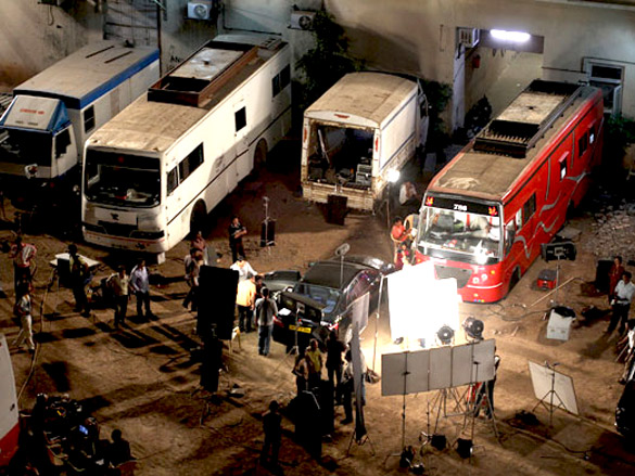 on the sets of shor in the city 12