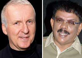 James Cameron visits Priyan’s Malayalam film set in Abu Dhabi