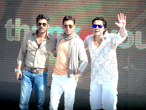 bobby irrfan and suniel shetty promote thank you 5