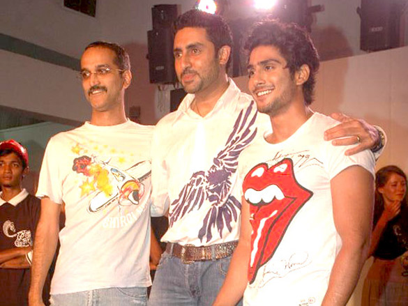 abhishek prateik and rohan promote dum maaro dum 3