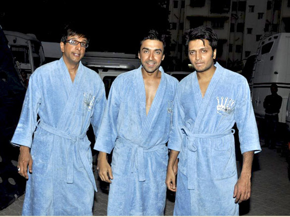 on the sets of double dhamaal 16