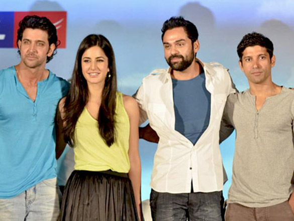 hrithik katrina abhay and farhan unveil zindagi na milegi dobara 4