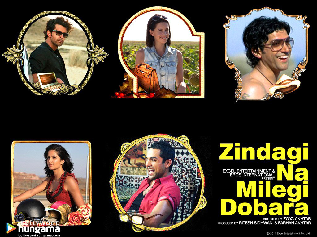 Hrithik Roshan,Kalki Koechlin,Farhan Akhtar,Katrina Kaif,Abhay Deol Hrithik Roshan,Kalki Koechlin,Farhan Akhtar,Katrina Kaif,Abhay Deol