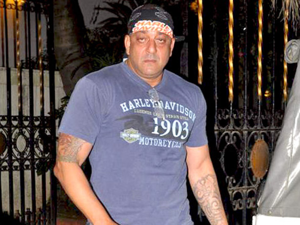 sanjay dutt at the special screening of double dhamaal 3